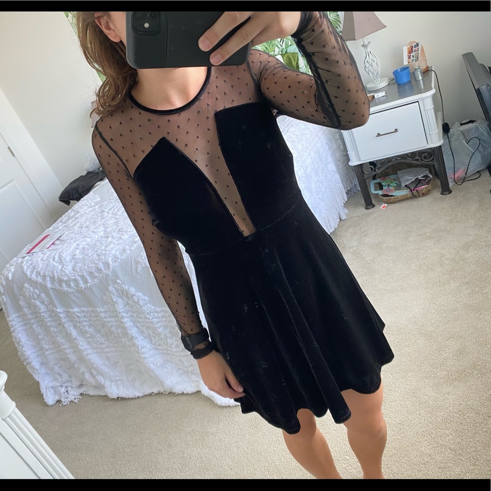 Black Mini Dress